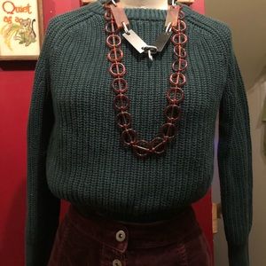 Green American apparel sweater